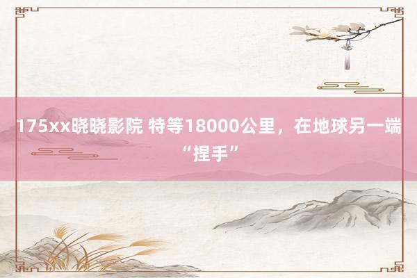 175xx晓晓影院 特等18000公里，在地球另一端“捏手”