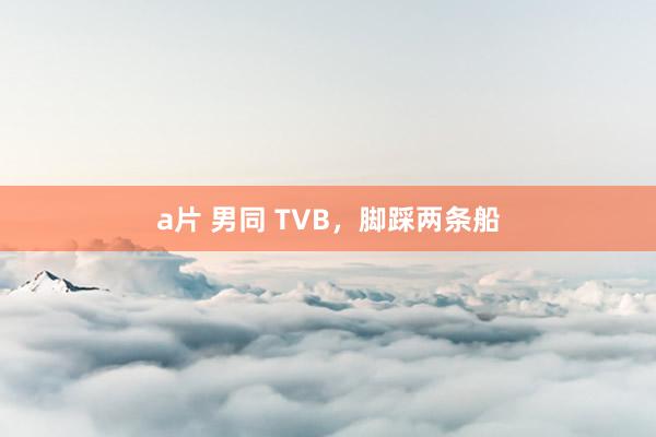 a片 男同 TVB，脚踩两条船